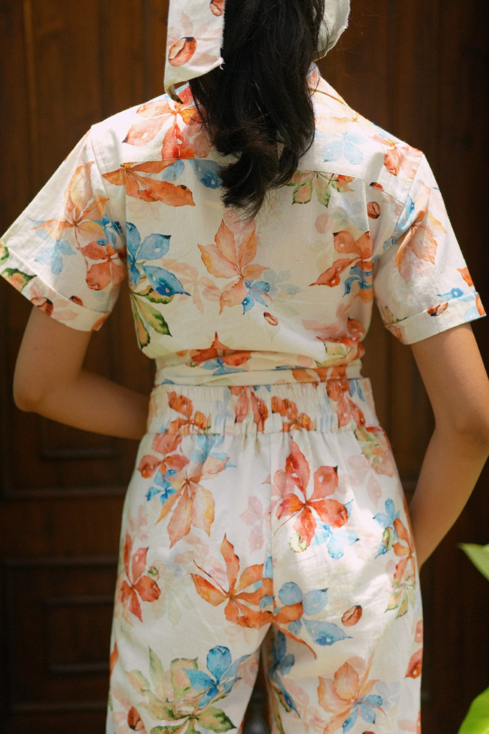 Ewoke Flared Pants – Summer Bloom Print
