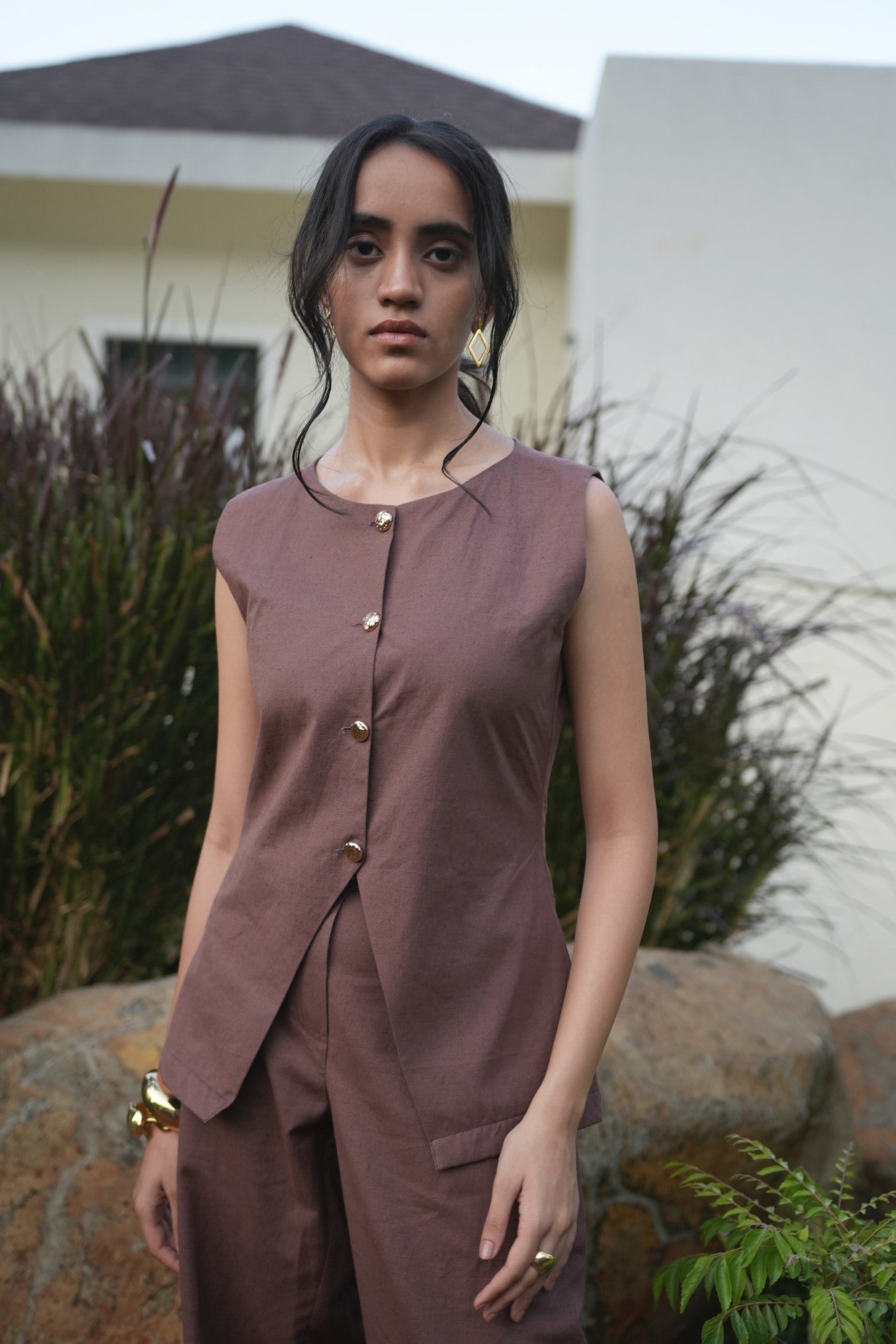 Mocha Vest