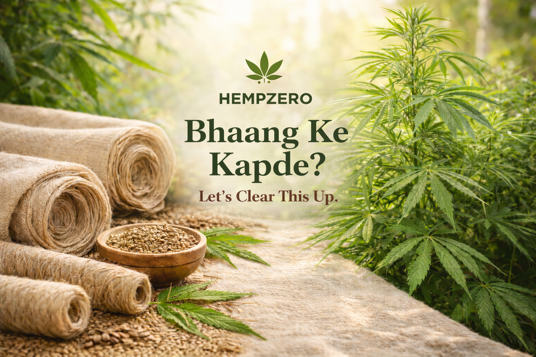 “Bhaang Ke Kapde?” Let’s Clear This Up: Can Hemp Clothing Get You High?