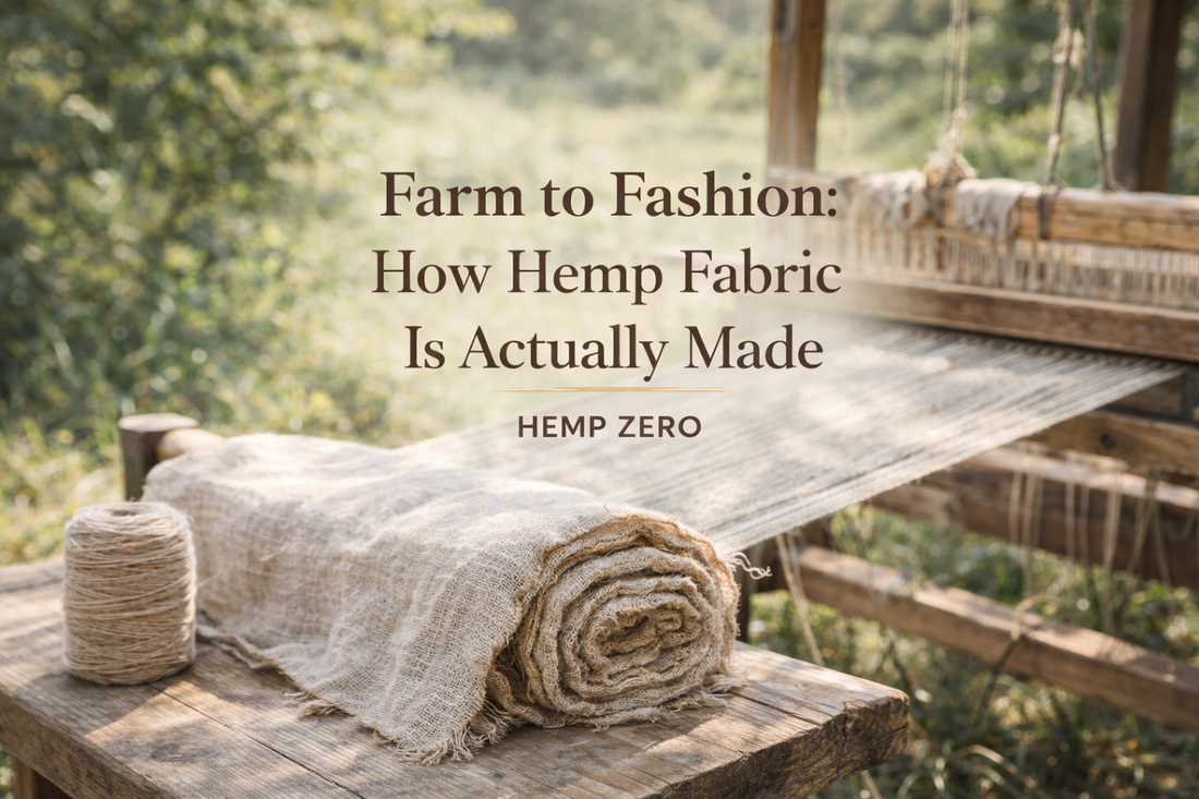 Farm to Fashion: How Hemp Fabric Is Actually Made