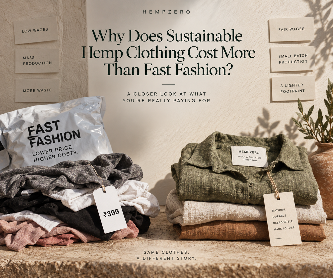 Why Does Hemp Clothing Cost More Than Fast Fashion?