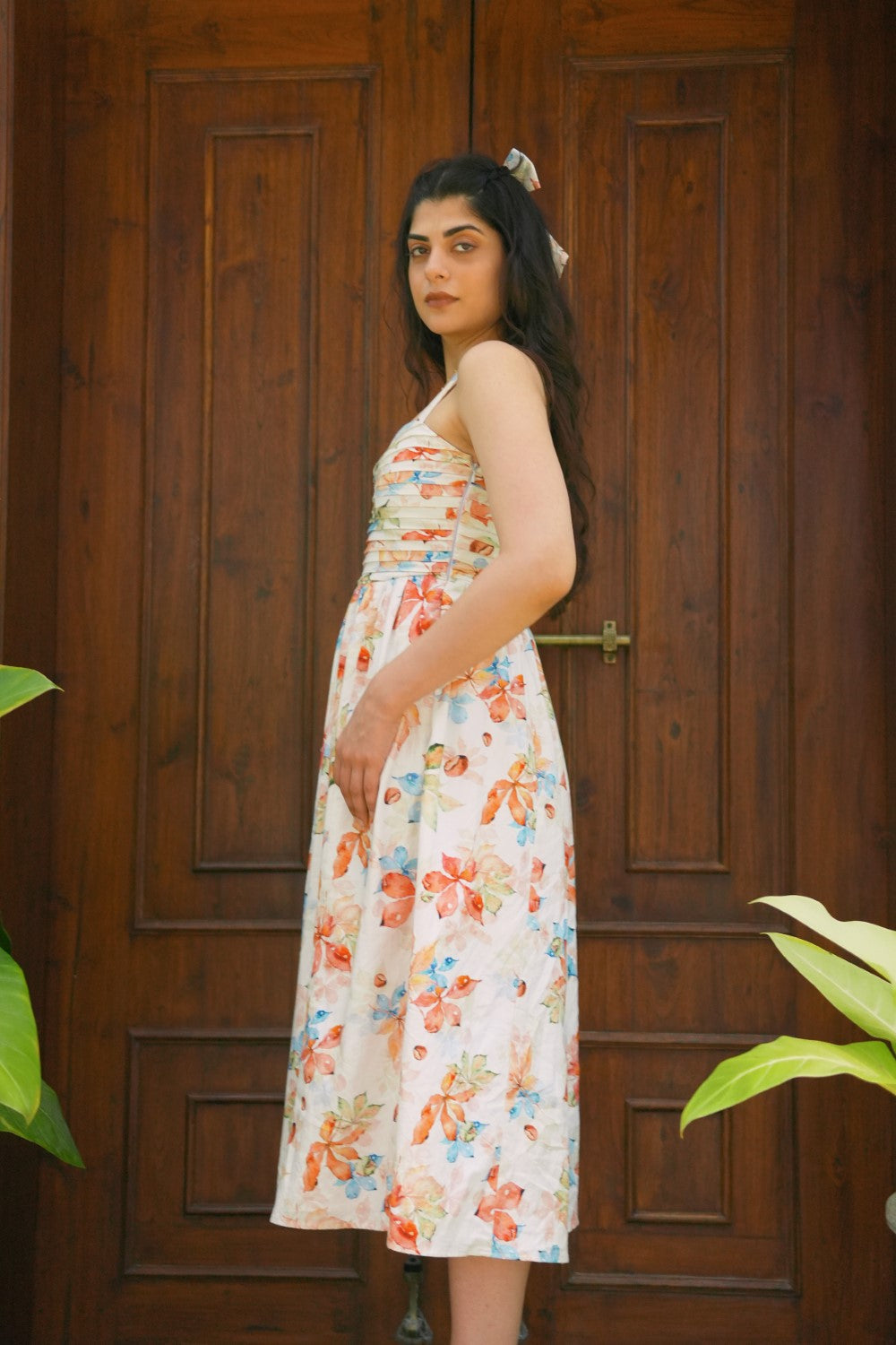 Ivy Dress – Summer Bloom Print
