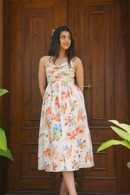 Ivy Dress – Summer Bloom Print