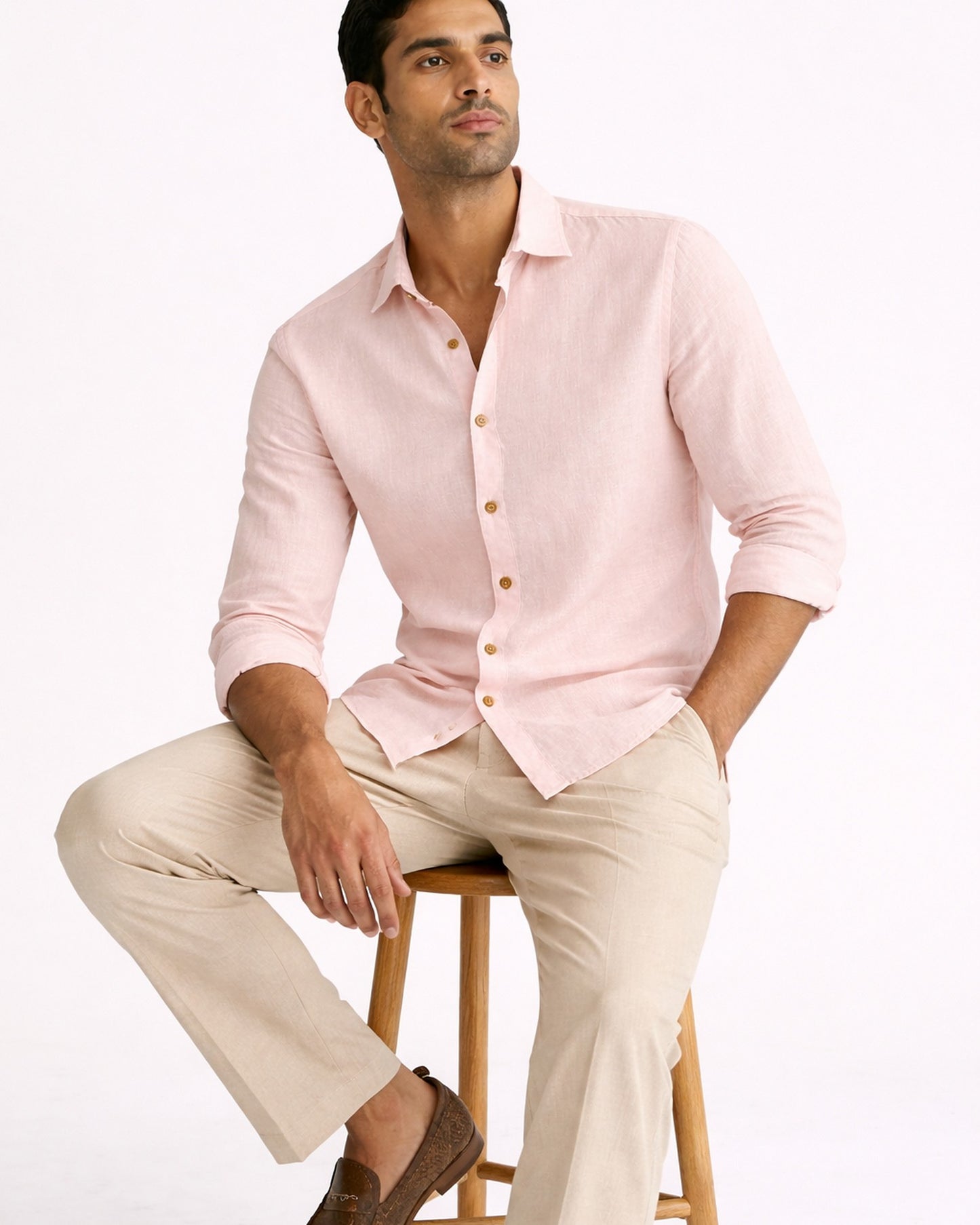 Everyday Shirt — Baby Pink
