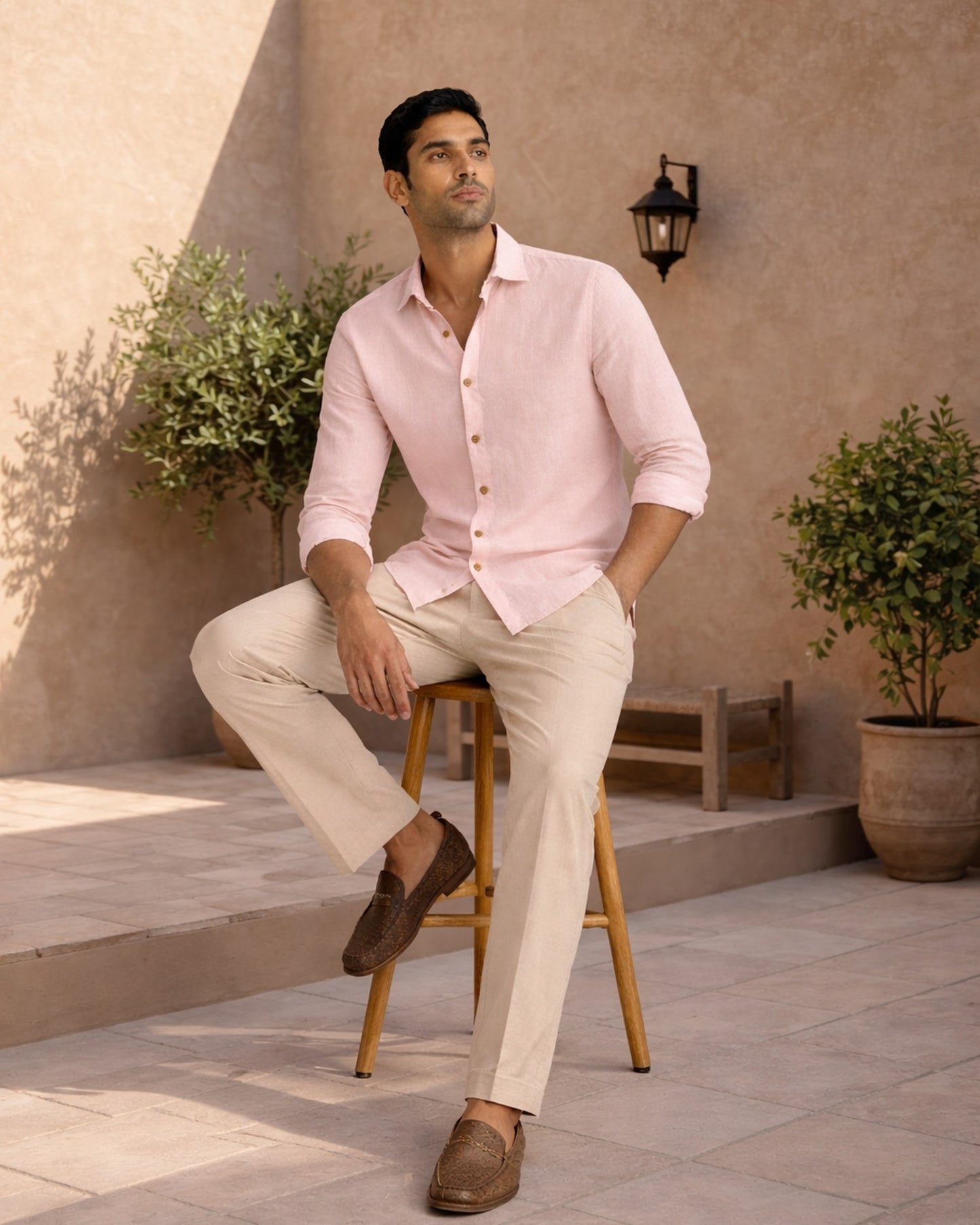 Everyday Shirt — Baby Pink
