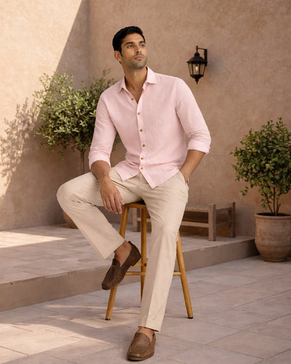 Everyday Shirt — Baby Pink