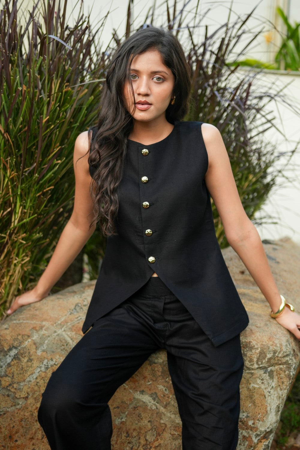 Noir Pants – Charcoal Black