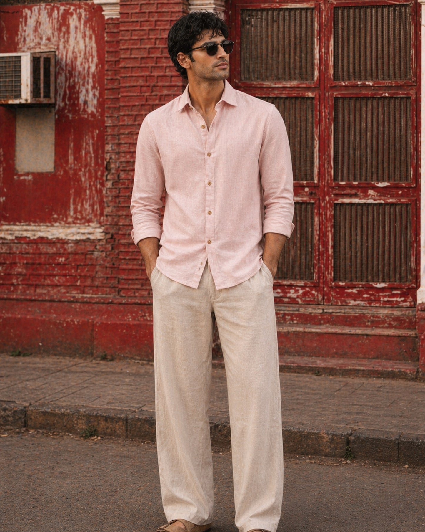 Everyday Shirt — Baby Pink